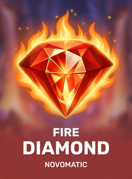 Fire Diamond game tile